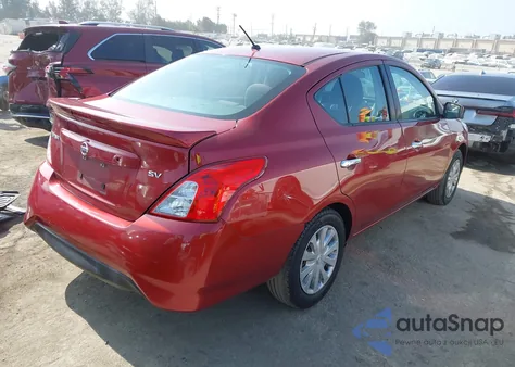 2018 Nissan Versa 1.6 Sv z USA, uszkodzony, nr VIN 3N1CN7AP7JL820005